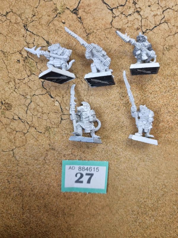 Skaven Stormvermin x5 - Warhammer Fantasy / The Old World (Metal)