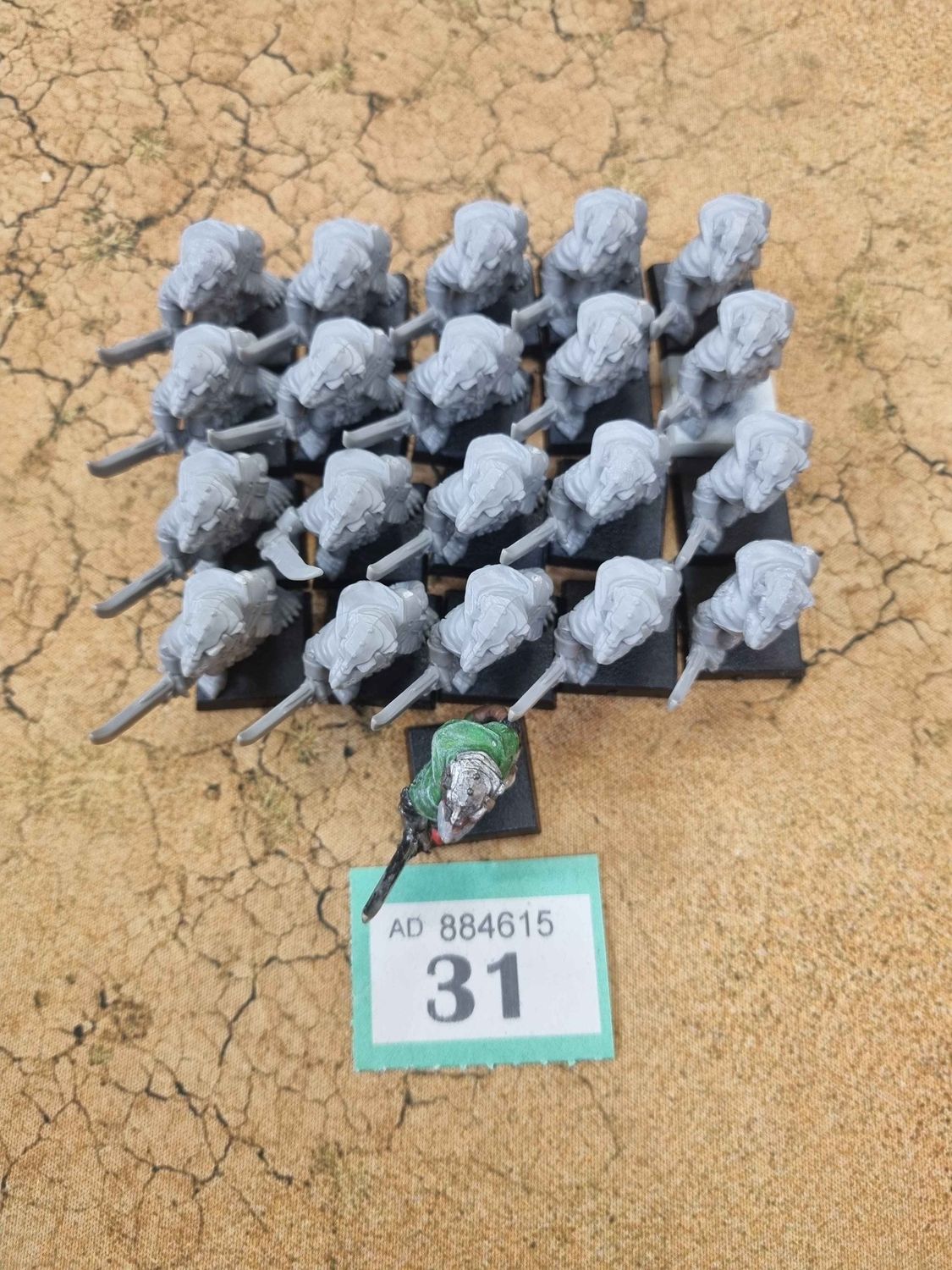 Skaven Clan Rats x21 - Warhammer Fantasy / The Old World (Metal)