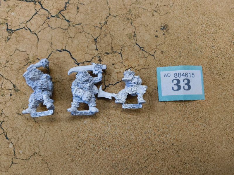 Orc &amp; Goblin Tribes: Black Orcs - Warhammer Fantasy / The Old World (Metal)