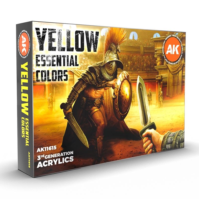 AK: Yellow Essential Colors Set