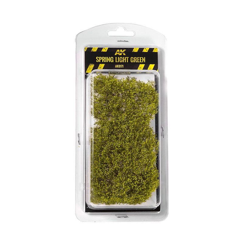 AK Diorama: Spring Light Green Shrubberies