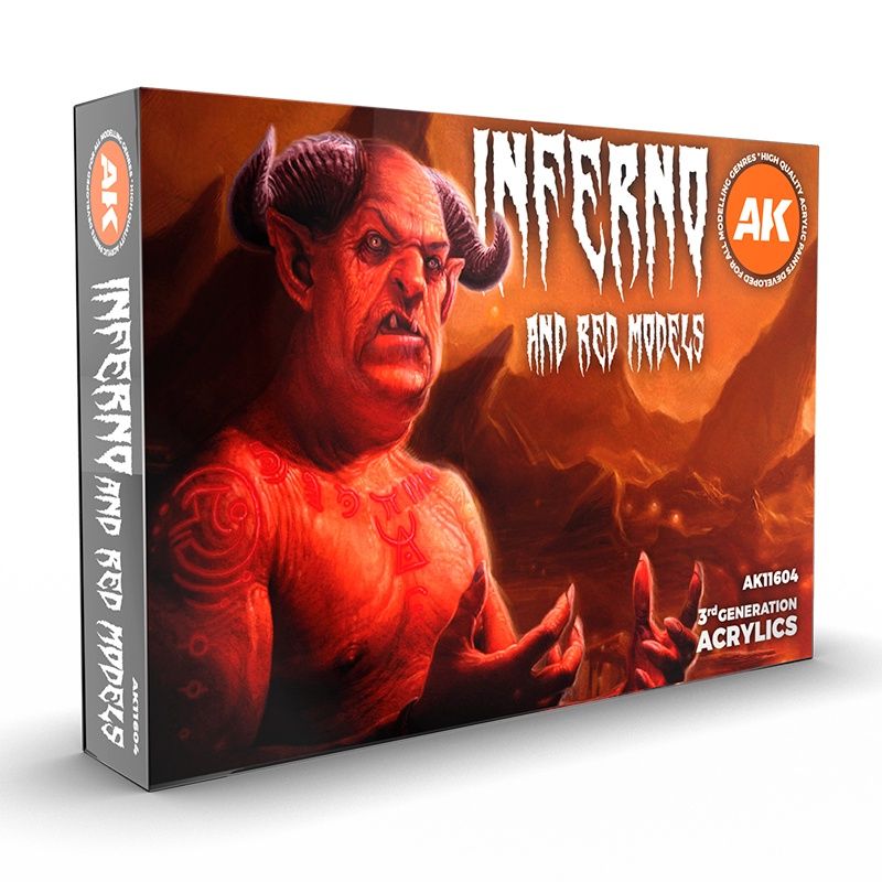 Wargame 3rd Gen Set: Inferno And Red Creatures