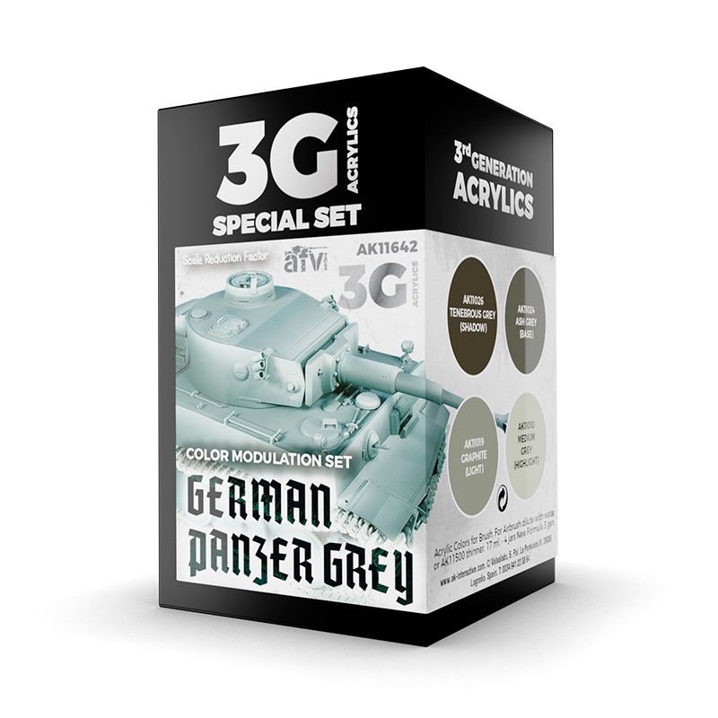 Wargame Set: German Panzer Grey Modulation