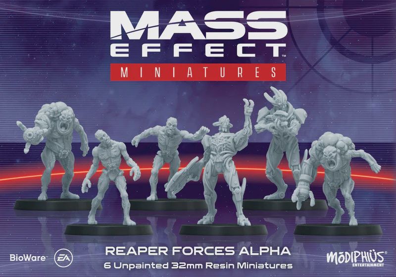 Mass Effect: Reaper Forces Alpha - Resin Collectors Miniatures Set