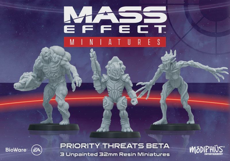 Mass Effect: Priority Threats Beta - Resin Collectors Miniatures Set