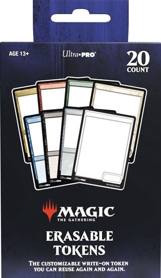 Magic: The Gathering - Erasable Tokens 20 Pack