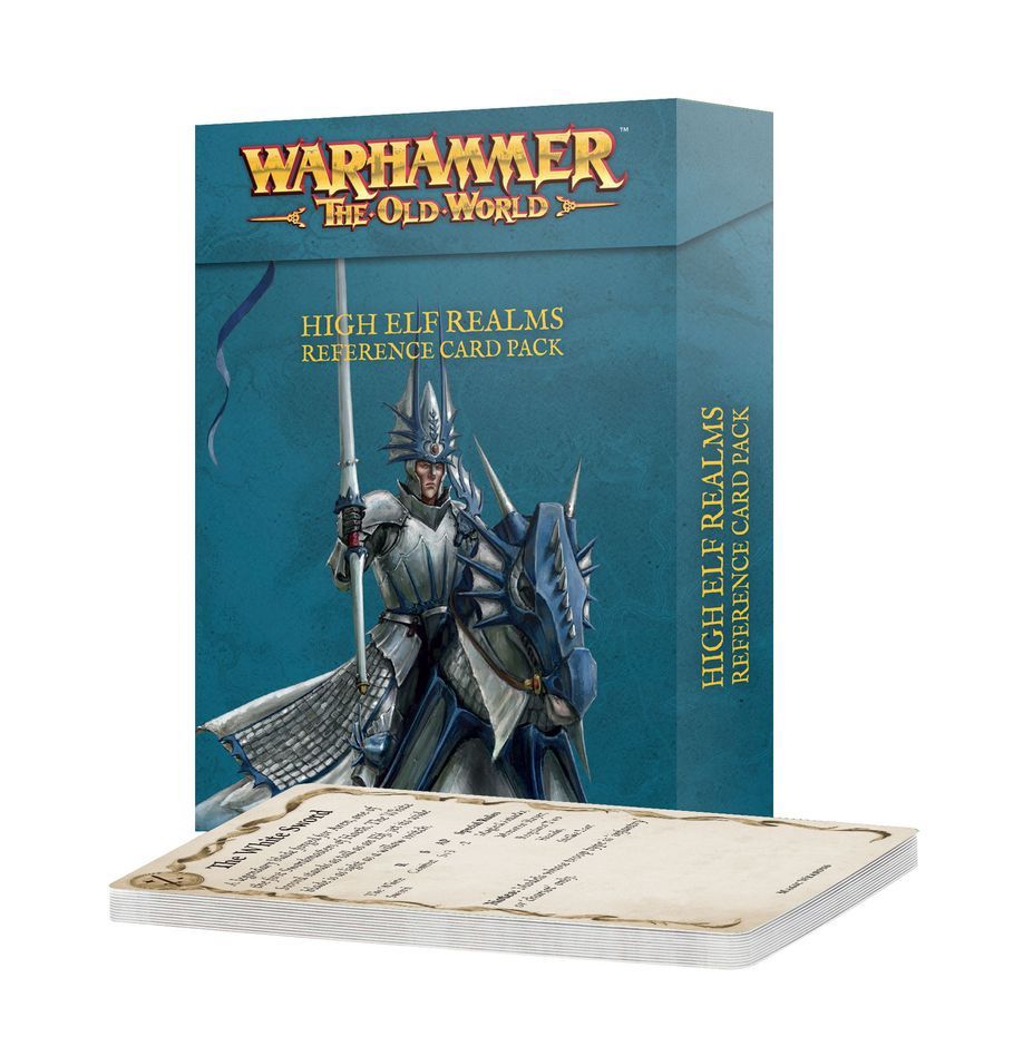 HIGH ELF REALMS REFERENCE CARD PACK (GW DIRECT)