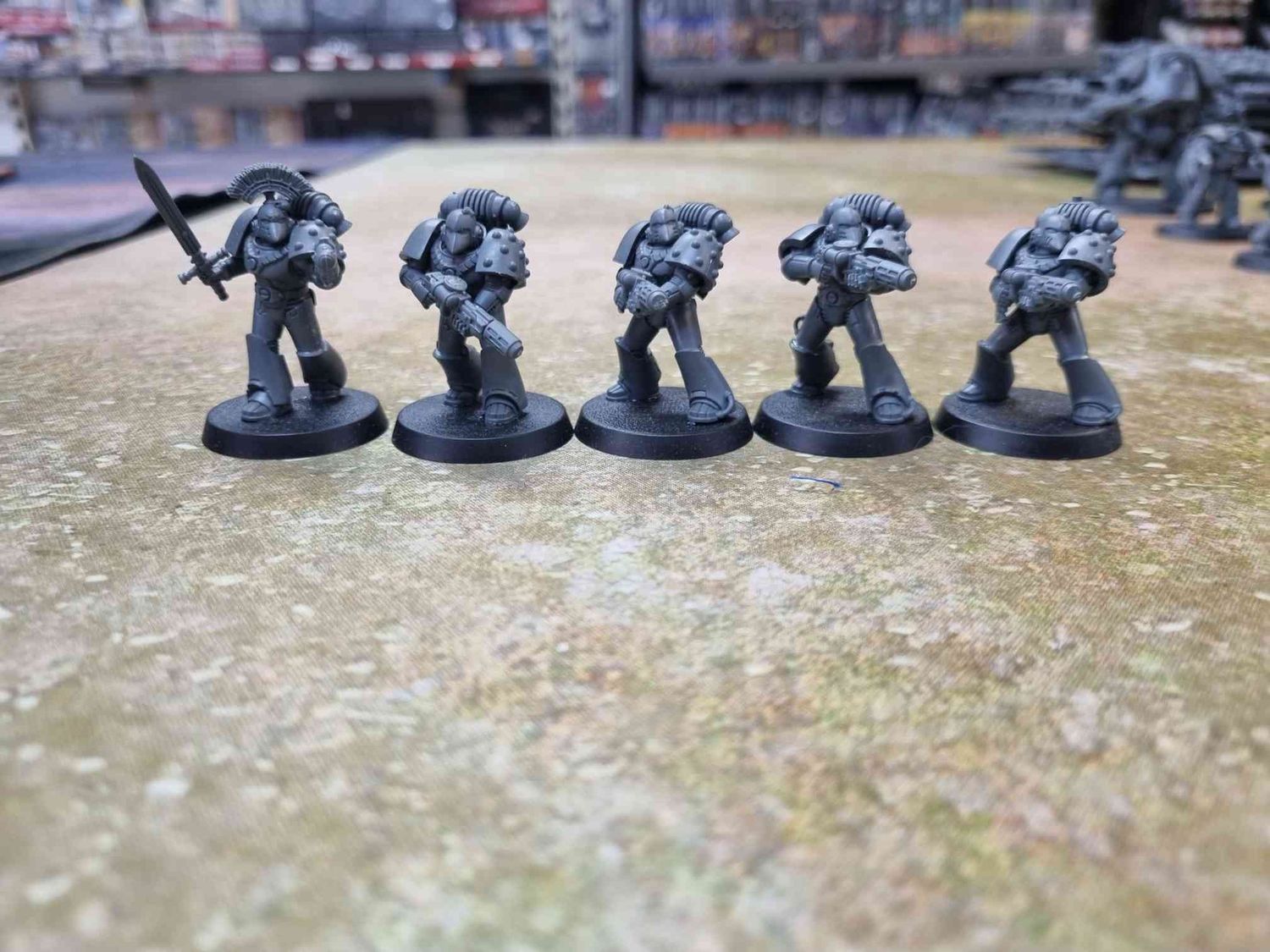 Horus Heresy: MKVI Melta Support Squad (x5 inc Sgt.)