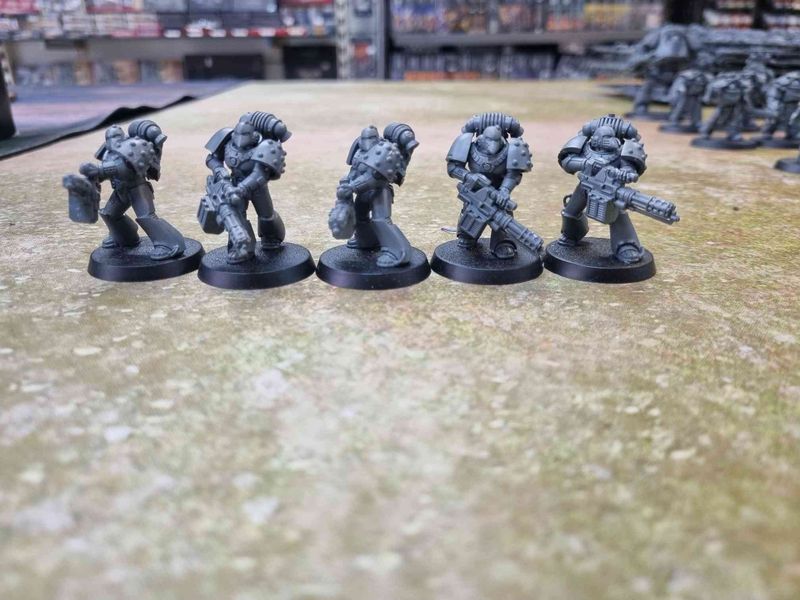 Horus Heresy: MKVI Rotor Cannon Support Squad (x5)