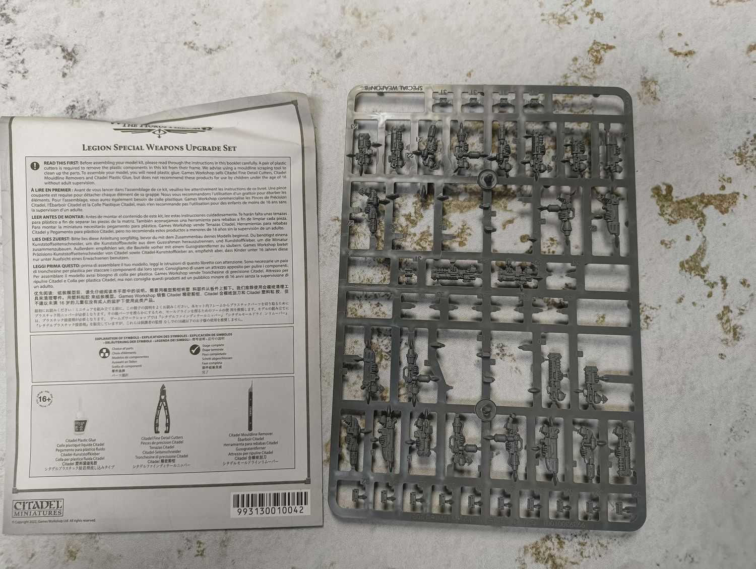 Horus Heresy: Special Weapons Sprue B - No Rotor Cannons