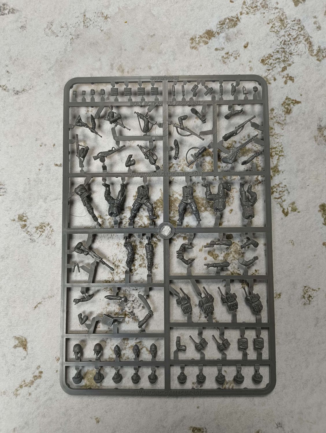 US Airborne Infantry Sprue - No Bases