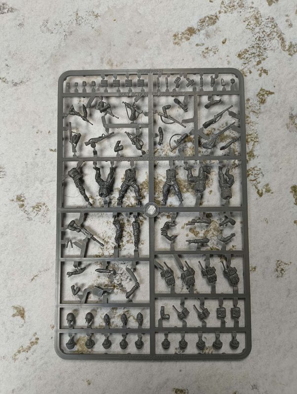 US Airborne Infantry Sprue - No Bases