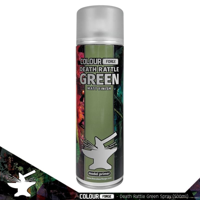 Colour Forge Spray:  Death Rattle Green (500ml)