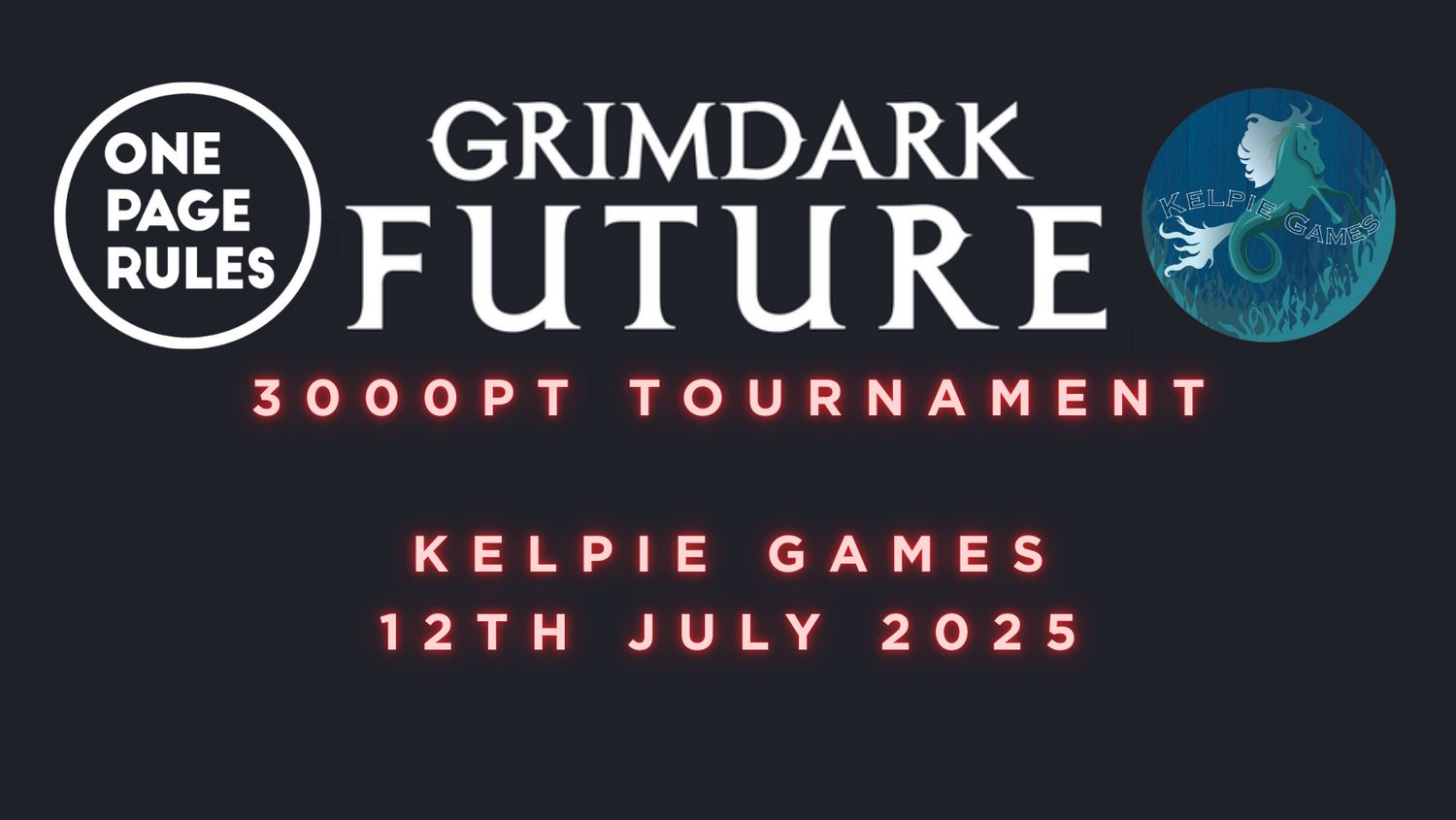 Grimdark Future - 3000pt Tournament (12/07/25)