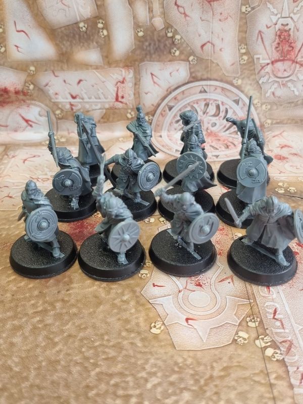 MESBG:Warriors of Rohan (x4 Hand Weapon, x4 Spear, x4 Bow)
