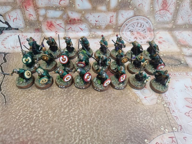 MESBG: Warriors of Rohan (x8 Hand Weapon, x8 Spear, x8 Bow)