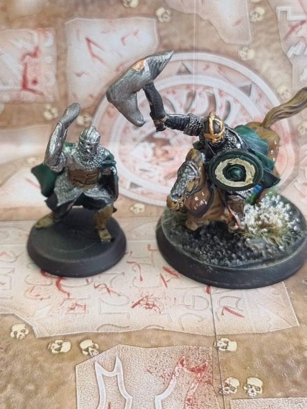 MESBG: Captain of Rohan (Mounted &amp; Foot - Metal)