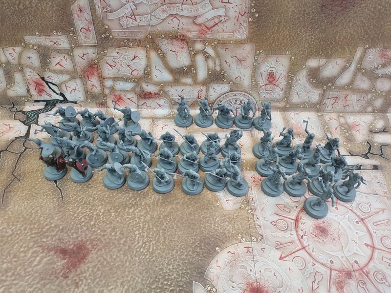 Victrix: Viking Foot Soldiers (x18 Axe/Shield, x12 2H Axe, x13 Axe, x5 Bow)