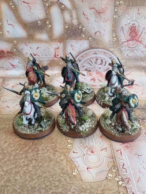 MESBG: Riders of Rohan (x3 Hand Weapon, x3 Bow)