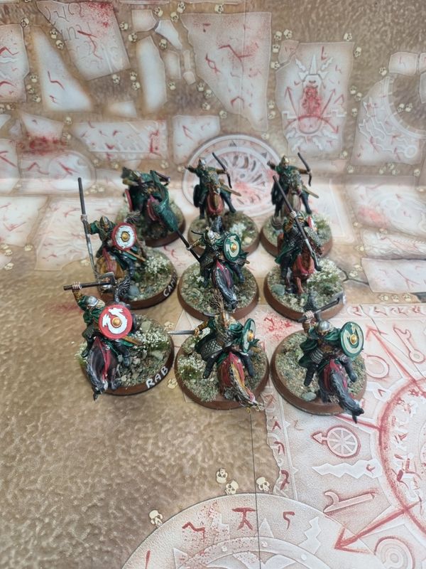 MESBG: Riders of Rohan (x3 Hand Weapon, x3 Spear, x3 Bow)