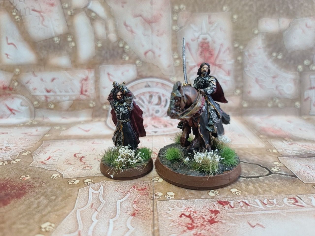 MESBG: King Elessar (Mounted and Foot - Finecast)