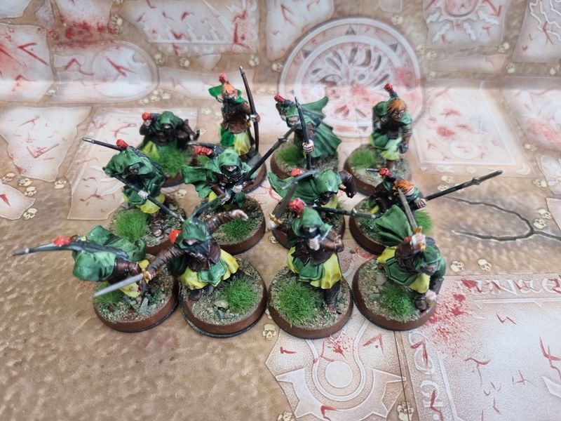 MESBG: Rangers of Middle-Earth (x4 Sword, x4 Spear, x4 Bow)