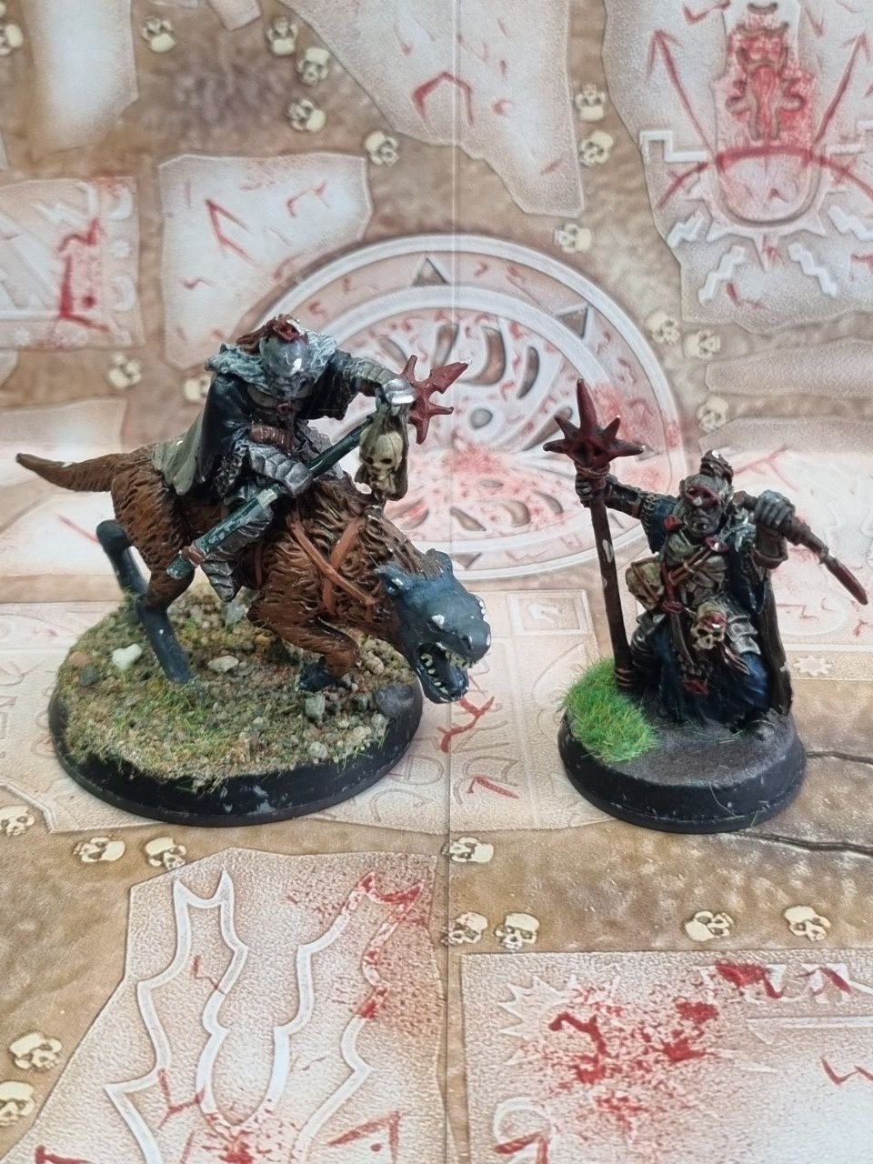 MESBG: Mordor Orc Shaman Mounted &amp; Foot (Metal)
