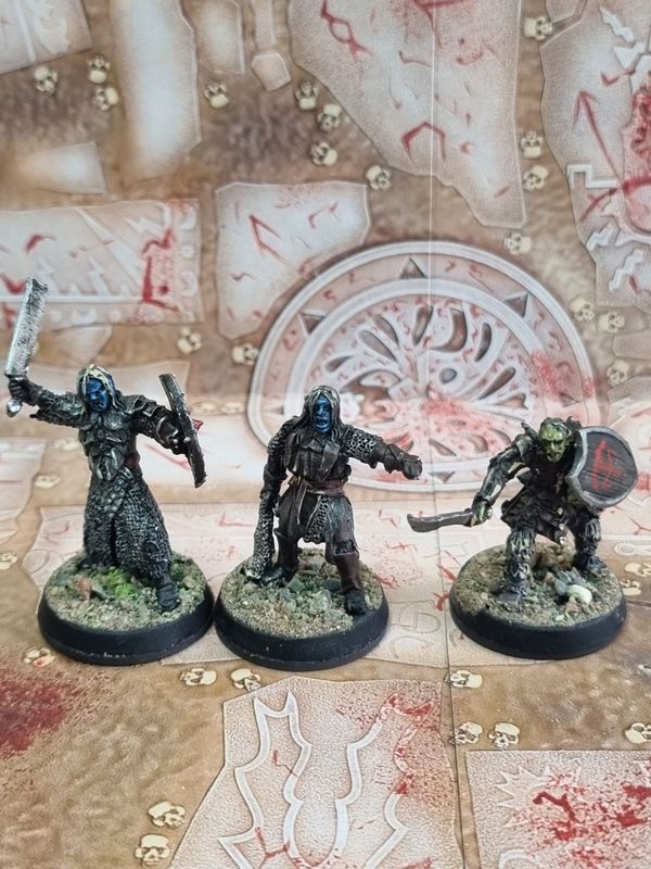 MESBG: Gorbag &amp; x2 Shagrat (Metal)