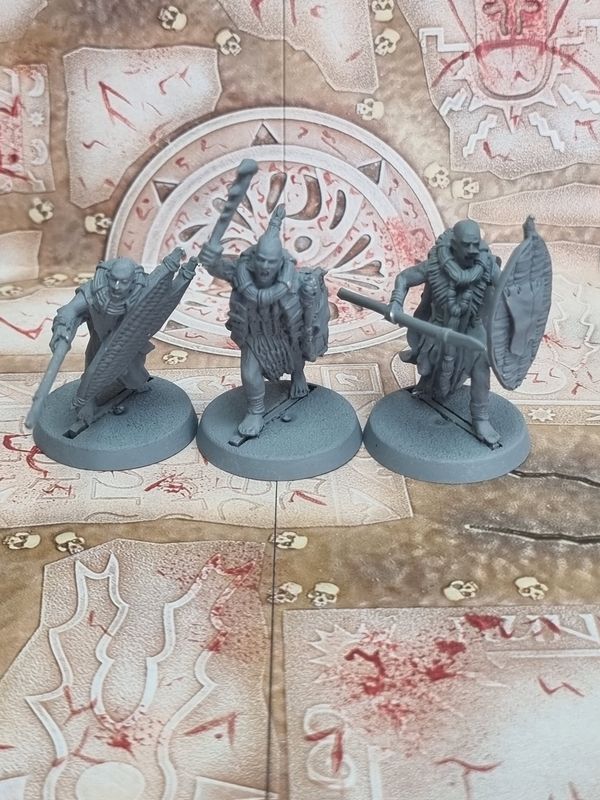 MESBG: Mahud Warriors (x2 Spear, x1 Axe)
