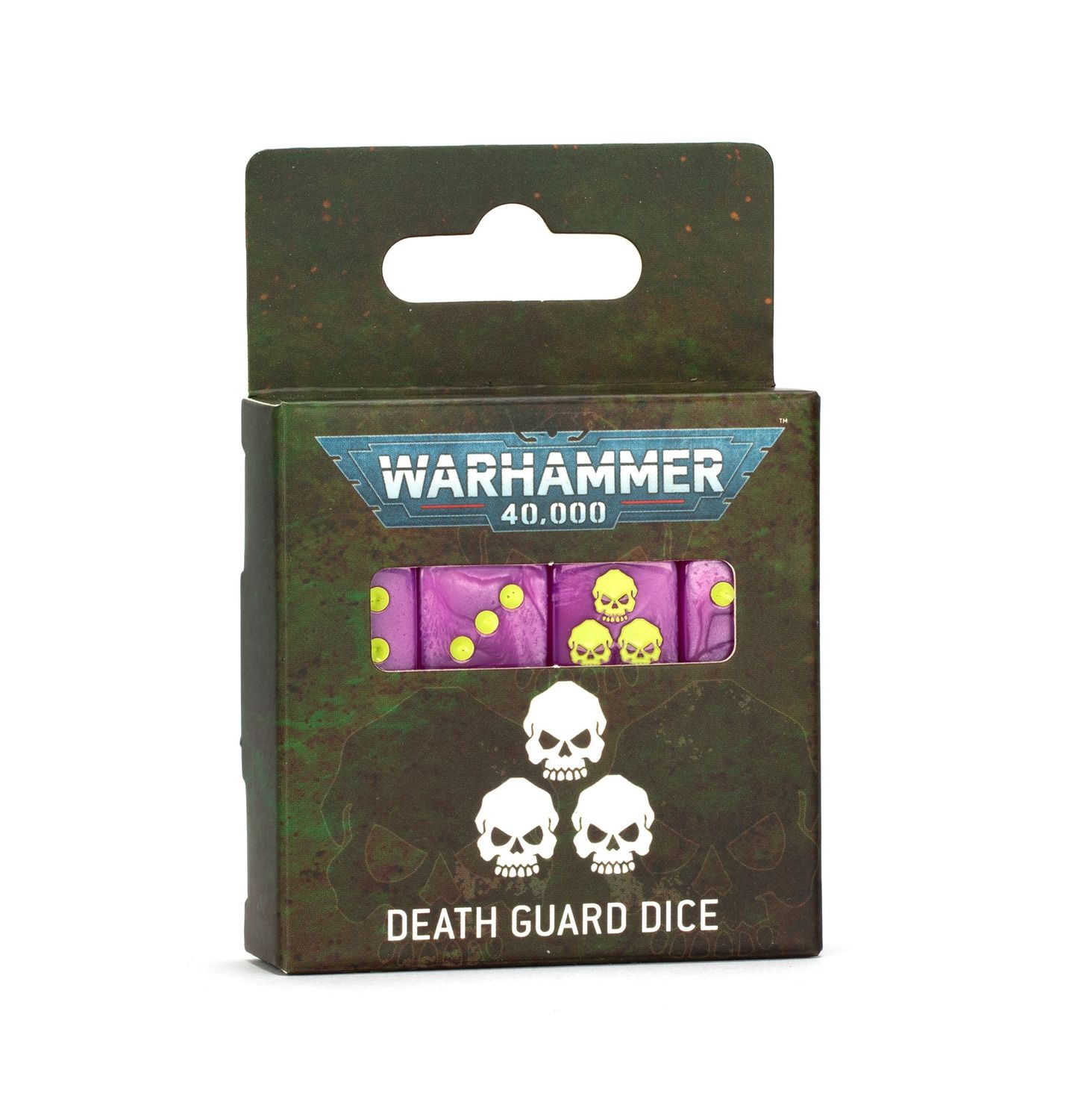 WARHAMMER 40,000: DEATH GUARD DICE SET