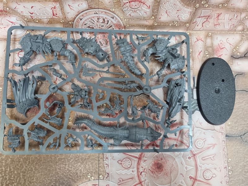 Chaos Lord on Karkadrak (Missing Armoured Head Option)