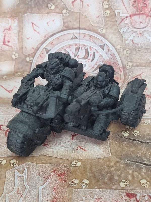 Space Marines Attack Bike