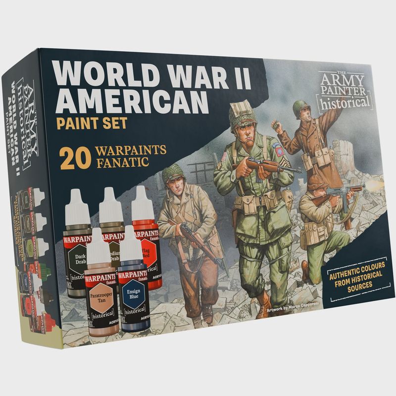 Warpaints Fanatic: World War II American Paint Set