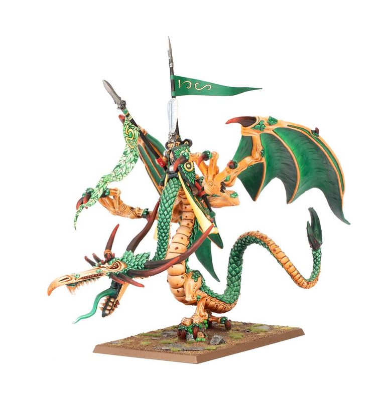 WOOD ELF NOBLE ON FOREST DRAGON (GW DIRECT)