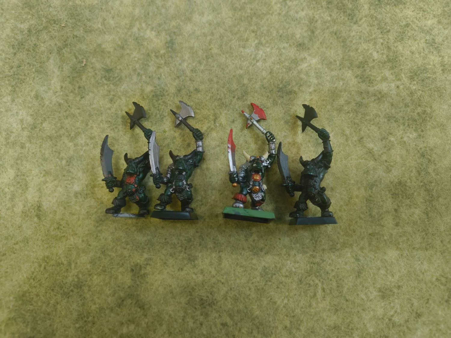 Warhammer Fantasy Battles: 2nd Edition Black Orc Boyz (x4)