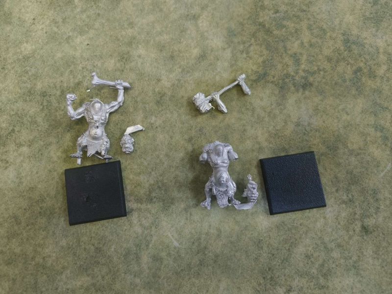 Warhammer Fantasy Battles: Common Trolls (x2 - Metal)