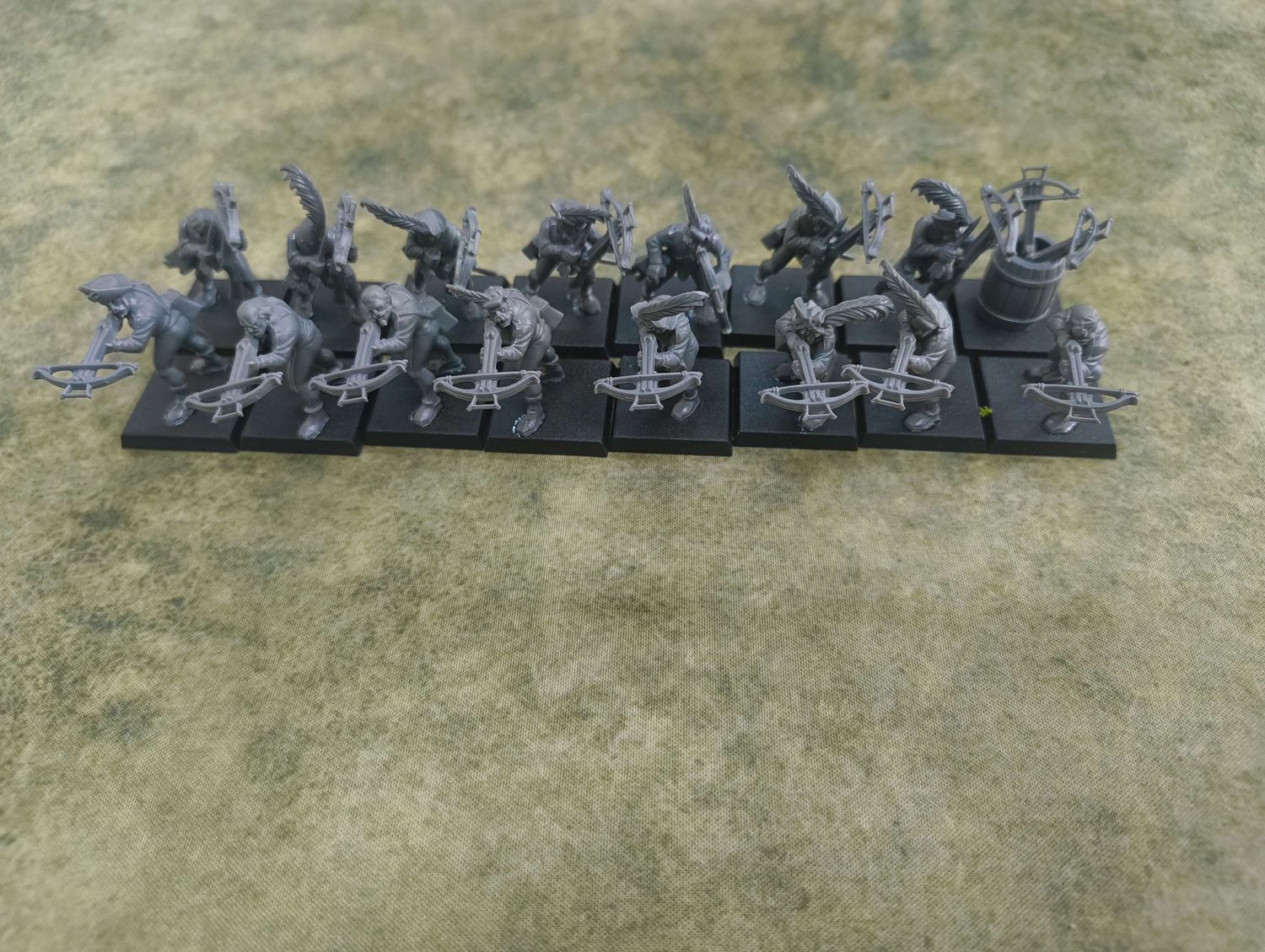 Empire of Man: Crossbowmen State Troops (x16 inc unit filler)