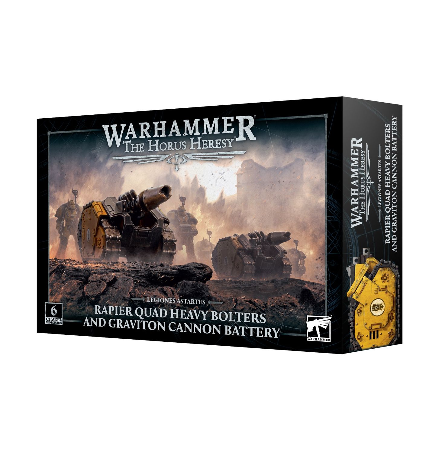 HORUS HERESY: RAPIER QUAD HEAVY BOLTERS &amp; GRAVITON CANNON BATTERY (Pre-Order 28/06/2025)