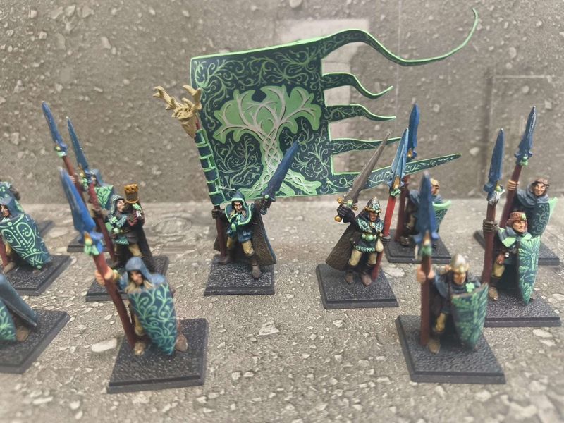 Wood Elf: Glade Guard (x15 inc Full Command - Metal)