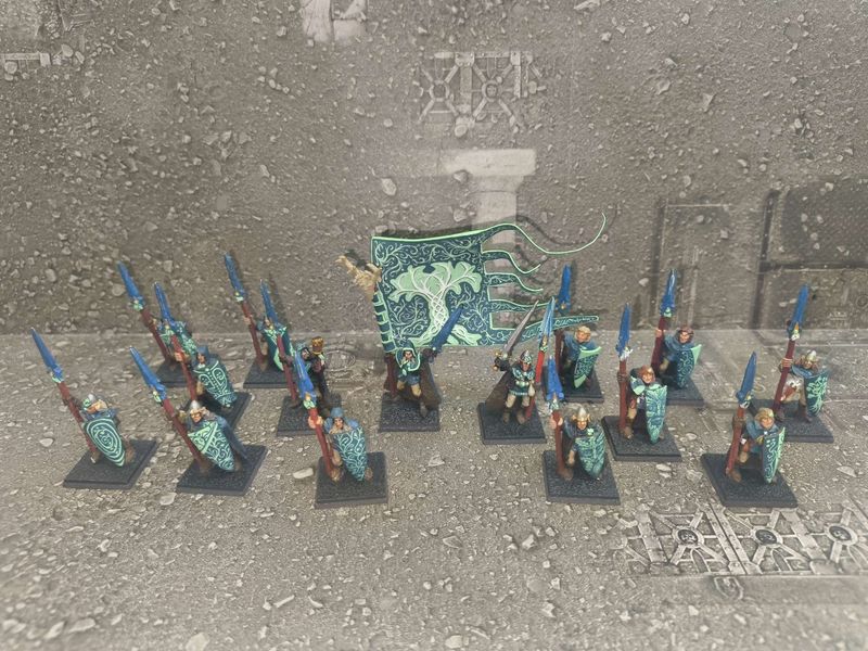 Wood Elf: Glade Guard (x15 inc Full Command - Metal)