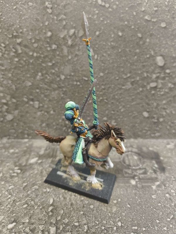 Wood Elf: Noble on Steed (Metal Mount/Plastic Horse)
