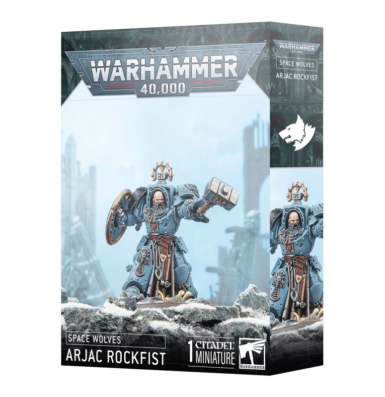 SPACE WOLVES: ARJAC ROCKFIST (Pre-Order 12/07/2025)