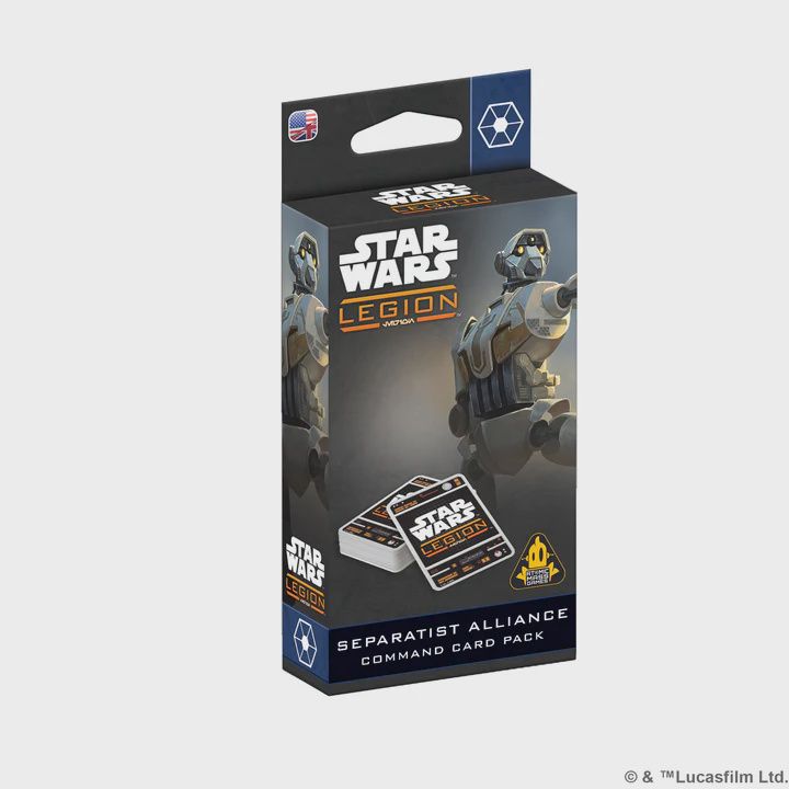 Star Wars: Legion - Separatist Alliance Command Card Pack (Pre-Order 15/08/2025)