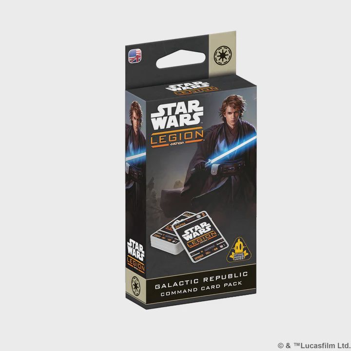 Star Wars: Legion - Galactic Republic Command Card Pack (Pre-Order 15/08/2025)