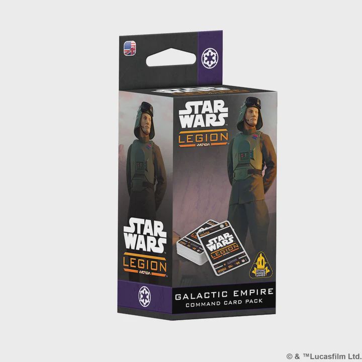 Star Wars: Legion - Galactic Empire Command Card Pack (Pre-Order 15/08/2025)