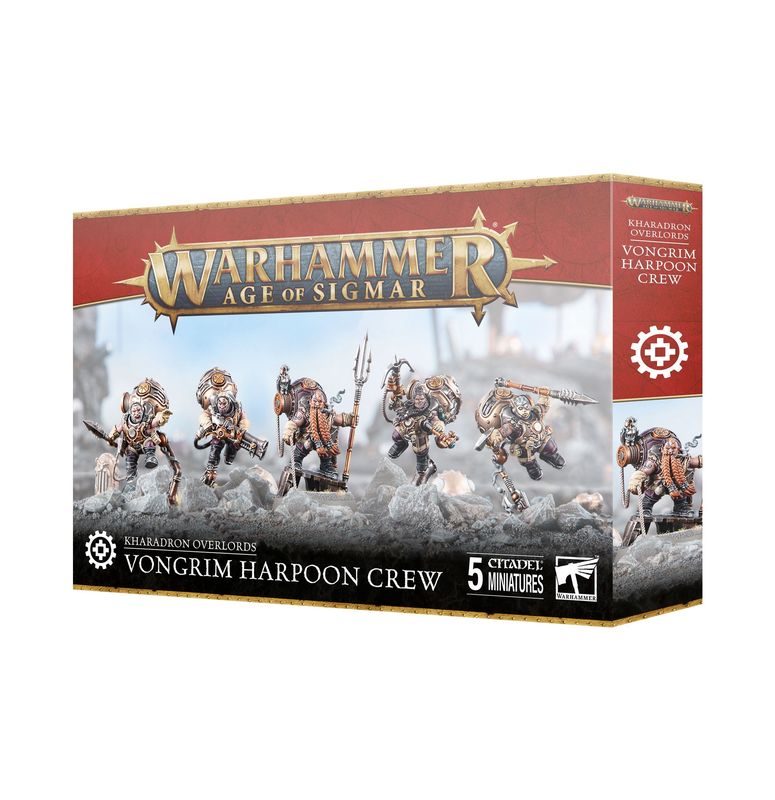 KHARADRON OVERLORDS: VONGRIM HARPOON CREW (Pre-Order 02/08/2025)