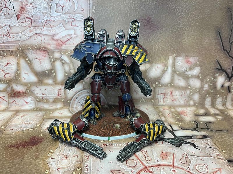 Adeptus Titanicus: Warlord Titan with Volcano Cannons or Plasma Annihilators