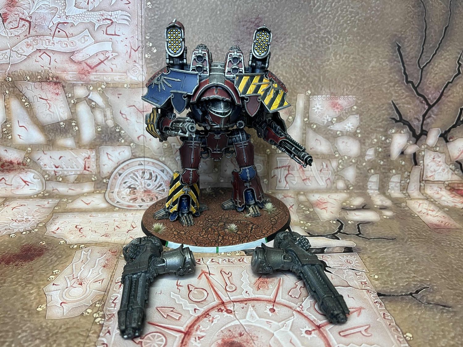 Adeptus Titanicus: Warlord Titan with Volcano Cannons or Plasma Annihilators