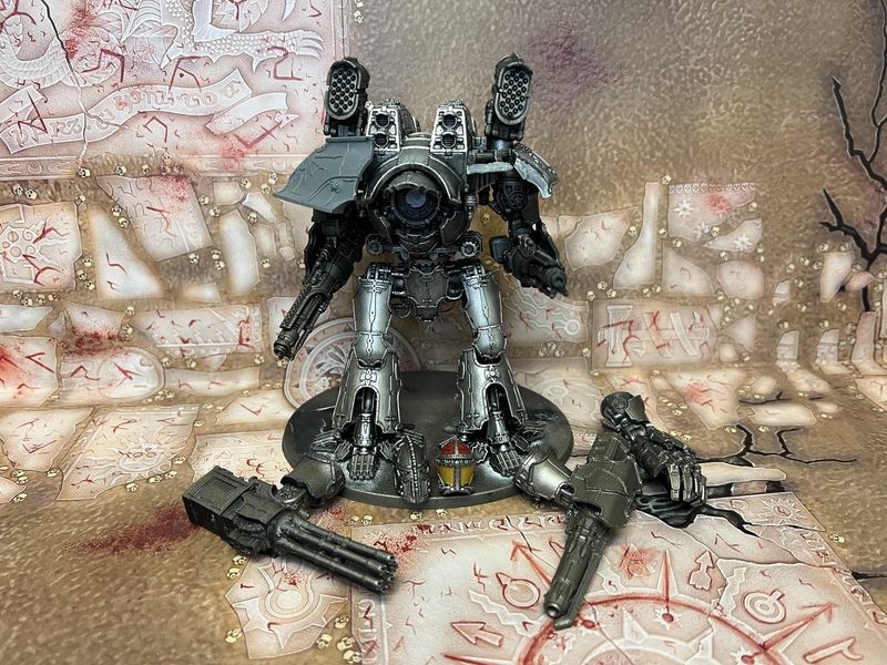 Adeptus Titanicus: Warlord Titan with magnetised options