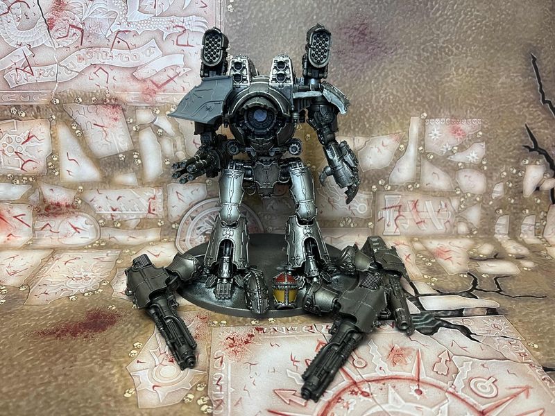 Adeptus Titanicus: Warlord Titan with magnetised options